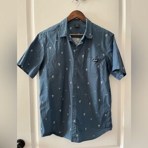 Stylish Blue Button-Down Shirt for Men